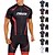 baratos Conjuntos de Roupa de Homem-XINTOWN Homens Manga Curta Camisa com Shorts para Ciclismo Branco Vermelho Azul Moto Shorts Calças Camisa / Roupas Para Esporte Respirável Secagem Rápida Resistente Raios Ultravioleta Bolso Traseiro