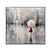 olcso Tájképek-nagy méretű olajfestmény 100%-ban kézzel festett falfestmény vászonra Eiffel-torony nők esernyőt tartanak modern kortárs lakberendezési dekoráció hengerelt vászon keret nélkül feszítetlen