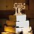 Недорогие Персонализированные принты и подарки-Бабочки Свадьба Комбинированные Резина Классическая пара 1 pcs Желтый
