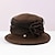 זול כובע מסיבות-כובעים כובע צמר כובע מרוץ סוסים מזדמן עם כיסוי ראש פרחוני