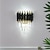 tanie Kinkiety kryształowe-Lightinthebox kryształowe nowoczesne kinkiety sypialnia pokój dziecięcy stalowy kinkiet 110-120v 220-240v 18 w/zintegrowana dioda led/certyfikat ce