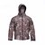 preiswerte Jagdjacken-Herren Hoodie-Jacke Jagdjacke Fleecejacke für Wanderer Außen warm halten Wasserdicht Windundurchlässig Atmungsaktiv Herbst Winter Solide Jacke Kapuzenshirt Winterjacken Vlies Softshell Campen und