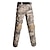 cheap Hunting Pants &amp; Shorts-Men&#039;s Camouflage Hunting Pants Tactical Pants with Knee Pads Ripstop Windproof Multi-Pockets Breathable Winter Autumn Camo Cotton Bottoms for Hunting Military Training Jungle Python Desert Python CP