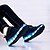 billiga LED Skor-Pojkar Flickor Sportskor Komfort Lysande skor USB-laddning Elastisk tyg Lilla barn (4-7år) Stora barn (7 år +) Dagligen Promenad Svart Rosa Grön Höst Vår
