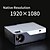 tanie Projektory-Projektor KOOU® M18 Full HD 5500 lumenów 1920x1080 Projektor LED obsługuje kino domowe AC3