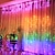 olcso LED szalagfények-ablak függöny zsinór lámpák 300 led csillogó csillag 3m x 3m függő tündérfények esküvői dekoráció 8 világítási mód hálószobához esküvői partihoz otthoni kert fali dekoráció usb tápellátás ir