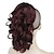 voordelige Paardenstaarten-Clip In/On Wig Accessories African Braids Synthetic Hair Hair Piece Hair Extension Straight 14 inch Dailywear