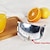 ieftine Produse de Bar-storcator manual din metal argintiu storcator de fructe suc lamaie portocaliu presa de uz casnic multifunctional bucatarie consumabile vase