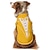 billiga Ny Design-Hund T-shirt Smoking Grafisk 3D Print 3D-utskrift Klassisk Mild Bröllop Fest Hundkläder Valpkläder Hundkläder Andningsfunktion Svart Gul Blå Kostym för tikar och hundar Polyester S M L XL