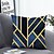 cheap Throw Pillows &amp; Covers-1 pcs Polyester Pillow Cover &amp; Insert, Geometric Simple Classic Square Zipper Polyester Traditional Classic