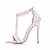 cheap Wedding Shoes-Women&#039;s Wedding Shoes Valentines Gifts Stilettos Ankle Strap Heels Party Party &amp; Evening Floral Wedding Sandals High Heel Sandals Bridal Shoes Rhinestone Pearl Tassel Open Toe Elegant Vintage Sexy