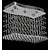 Недорогие Люстры-5-Light 65 cm Оригинальный дизайн Геометрические фигуры Единый дизайн Люстры и лампы Металл Многослойный Художественный Современный Хром Художественный Современное 110-120Вольт 220-240Вольт