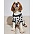 cheap Dog Clothes-Fitwarm Adorable Milk Cows Pet Dog Clothes Comfy Velvet Winter Pajamas Coat Jumpsuit  Dog Coral Fleece XL