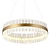 abordables Design Anneau et Rond-60 cm Lanterne Desgin Lustre Acier Inoxydable Plaqué Moderne 110-120V 220-240V