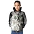 cheap Girl&#039;s 3D Hoodies&amp;Sweatshirts-Kids Girls&#039; Hoodie Long Sleeve 3D Print Graphic Animal Cat Stripe Green White Purple Children Tops Spring Fall Active Daily School Daily Loose Fit 3-12 Years / Winter