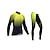 cheap Men&#039;s Clothing Sets-Men&#039;s Long Sleeve Cycling Jersey with Bib Tights Cycling Jersey with Tights Winter Elastane Black / Yellow Bike Sports Clothing Apparel