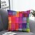 cheap Throw Pillows &amp; Covers-1 pcs Polyester Pillow Cover &amp; Insert Simple Classic Square Zipper Polyester Traditional Classic