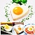 povoljno Kuhijnski alati-Set od 5 komada, prženi jastučići od kalupa za jaja, prstenovi u obliku omleta, kalupi, kalupi za prženje jaja, alati za kuhanje, kuhinjski pribor, dodaci