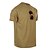 preiswerte Aktive T-Shirts und Tanktops für Herren-Herren Jagd-T-Shirt Taktisches Militärhemd Außen Extraleicht(UL) Belüftung Schnelles Trocknung Atmungsaktiv Frühling Sommer Einfarbig Shirt Polyester Kurzarm Campen und Wandern Jagd Angeln Schwarz