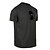 preiswerte Aktive T-Shirts und Tanktops für Herren-Herren Jagd-T-Shirt Taktisches Militärhemd Außen Extraleicht(UL) Belüftung Schnelles Trocknung Atmungsaktiv Frühling Sommer Einfarbig Shirt Polyester Kurzarm Campen und Wandern Jagd Angeln Schwarz