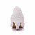 cheap Wedding Shoes-Women&#039;s Wedding Shoes Wedding Party &amp; Evening Wedding Heels Bridal Shoes Rhinestone Pearl Lace Pumps Pointed Toe Business Sexy Minimalism PU Loafer Color Block Solid Colored White