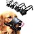cheap Dog Collars, Harnesses &amp; Leashes-Adjustable Leather Dog Muzzle Anti Bark Bite Chew Dog Training Products For Small Medium Large Dogs Outdoor Pet Products XS-XL