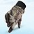 Недорогие Перчатки для лыжников-Зимние Спортивные перчатки Лыжные перчатки Муж. Снежные виды спорта Полный палец Зима Регулируется Водонепроницаемость С защитой от ветра Полиэфир / полиамид Тканый хлопок