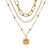 cheap Necklaces-1pc Pendant Necklace For Women&#039;s Pearl Gift Birthday Party Festival Alloy Retro Sun