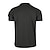 preiswerte Aktive T-Shirts und Tanktops für Herren-Herren Jagd-T-Shirt Taktisches Militärhemd Außen Extraleicht(UL) Belüftung Schnelles Trocknung Atmungsaktiv Frühling Sommer Einfarbig Shirt Polyester Kurzarm Campen und Wandern Jagd Angeln Schwarz
