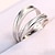 cheap Rings-Couple Ring Geometrical male Female S925 Sterling Silver Love Precious Elegant Fashion Adjustable / Couple&#039;s / Adjustable Ring