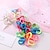 cheap Kids&#039; Headpieces-50pcs Toddler Active Girls&#039; Black / Blue Pure Color / Mixed Color Solid Colored Hair Accessories Nylon Purple / Blushing Pink / Rainbow One-Size / Hair Tie