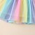 cheap Dresses-Girls&#039; Sundress Short Sleeve Solid Colored 3D Printed Graphic Dresses Sweet Above Knee Cotton Dress Kids Regular Fit Mesh