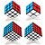baratos Cubos mágicos-conjunto de cubos de velocidade 4 peças cubo mágico iq cubo 2 * 2 * 2 3 * 3 * 3 4 * 4 * 4 cubo mágico apaziguador de estresse quebra-cabeça cubo nível profissional velocidade clássico&amp;amp; presente