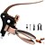 cheap Barware-Wine Bottle Opener Rabbit Corkscrew Set Demenades Wine Opener Kit with Foil Cutter Wine Stopper and Extra Spiral Copper Silver