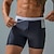 cheap Men&#039;s Boxer Swim Trunks-Men&#039;s Swim Trunks Swim Shorts Quick Dry Board Shorts Bathing Suit 2 in 1 with Pockets Drawstring Swimming Surfing Beach Water Sports Patchwork Summer