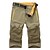 billige Bunner-Herre Turshorts Turbukser Militær Utendørs Ripstop Under kneet Bukser Capri-bukser Bunner Militærgrønn Grå-svart Blå Kakifarget Arbeid Fisking Klatring M L XL XXL XXXL