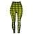 cheap Women&#039;s Pants-Women&#039;s Skinny Pants Leggings Pocket Simple Classic Style Work Weekend Micro-elastic Comfort Plaid Checkered Graphic Patterned High Waist Other Prints Blue Gray Yellow S M L