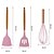 cheap Kitchen Utensils &amp; Gadgets-Kitchen Utensils Set of 12 Wooden Handle Silicone Kitchenware Non-stick Cooking Spoon Frying Colander