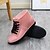 cheap Shoes Covers &amp; Rainshoes-Women&#039;s Boots Flat Heel Round Toe Booties Ankle Boots Classic Daily PVC Solid Colored Black Pink Light Pink / Booties / Ankle Boots