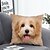 cheap Throw Pillows &amp; Covers-1 pcs Polyester Pillow Cover Pillow Cover &amp; Insert, 3D Simple Classic Square Zipper Polyester Traditional Classic