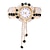 voordelige Quartz-horloges-Dames Quartz horloges Luxe bling Strass Digitale wijzerplaat Wereldtijd Decoratie Legering Horloge