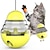 זול צעצועים לחתול-צעצועי חתול מצחיקים אינטראקטיביים, כדור מזין 3 ב 1 פינוק עם כוס ספינינג אוטומטית, שרביט נוצות חתול ומתקן מזון לחתלתול חתול אימון רודף תרגילים (ורוד)