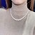 cheap Necklaces-Women&#039;s Chain Necklace Pearl Necklace Rosary Chain Elegant Fashion Bridal Pearl White Necklace Jewelry For Wedding Party Daily