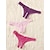 cheap Sexy Lingerie-Women&#039;s Sexy Lingerie Panties Pure Color Basic Party Bed Valentine&#039;s Day Polyester Hole Fall Winter Red