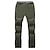 billige Underdele-Herre Trekkingbukser Sommer Udendørs Vindtæt Hurtigtørrende Lynlåslomme Letvægt Underdele Elastisk Talje Lynlåslomme Sort militærgrøn Spandex Jagt Fiskeri Klatring S M L XL XXL