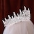 Χαμηλού Κόστους Τιάρες &amp; Στέμμα-Crown Tiaras Κράμα Γάμου Ειδική Περίσταση Ημέρα του Αγίου Βαλεντίνου Βαλεντίνος Πολυτέλεια Πριγκίπισσα Με Τεχνητό διαμάντι Ακουστικό Καπέλα