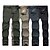 cheap Trousers &amp; Shorts-Men&#039;s Hiking Pants Trousers Summer Outdoor Waterproof Breathable Quick Dry Lightweight Pants / Trousers Bottoms Zipper Pocket Elastic Waist Dark Grey Black Camping / Hiking Hunting Fishing M L XL XXL