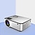 cheap Projectors-C9 WiFi Projector 2800Lumens WiFi Projector Full HD 1080P Supported Mini Projector Compatible with TV Stick/Phones/Tablet/PS4/TV Box/HDMI/USB/AV Projector for Outdoor Movies