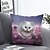 cheap Throw Pillows &amp; Covers-1 pcs Polyester Pillow Cover Pillow Cover &amp; Insert, Floral Simple Classic Square Zipper Polyester Traditional Classic