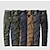 cheap Cargo Pants-Men&#039;s Cargo Pants Cargo Trousers Work Pants 6 Pocket Solid Color Ripstop Breathable Weekend Streetwear Cotton 100% Cotton Classic Casual Black Army Green